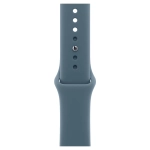 Умные часы Apple Watch Series 11 GPS, 46mm, Jet Black Aluminium Case with Anchor Blue Sport Band, M/L