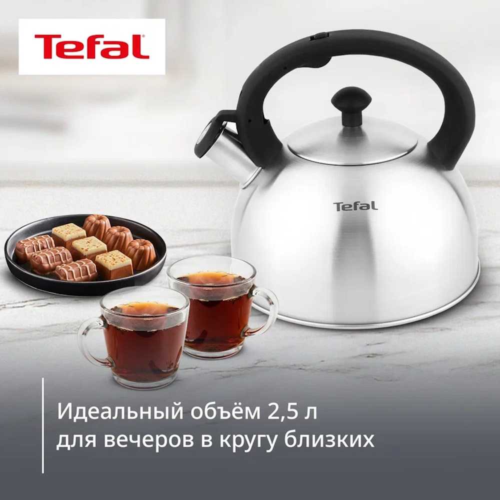 Чайник для плиты Tefal Nova 2,5 л матовый N4210117