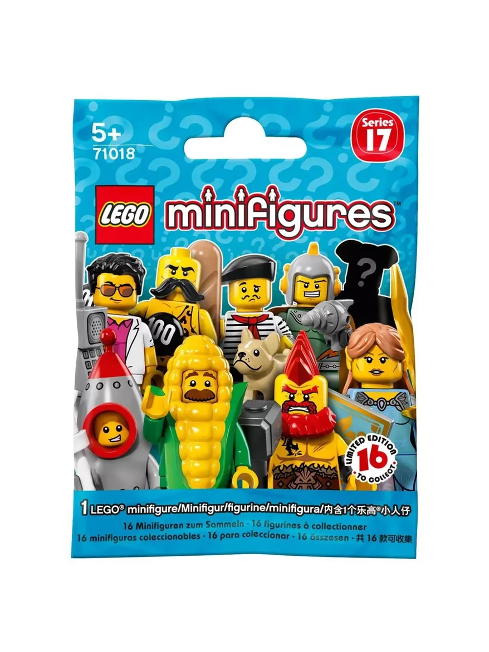 LEGO Minifigures series 17 71018 серия 17 минифигурки лего