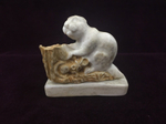 Бобёр, фигурка, из кости