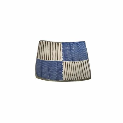 Тарелка десертная 16.5см Roomers Tableware blue-white 25-Y4-1