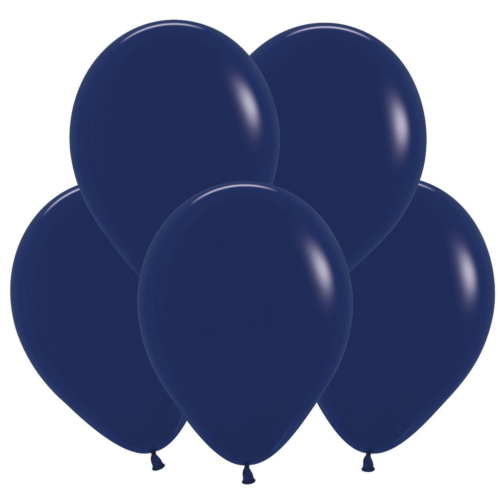 Шар 5" Темно-синий, Пастель / Navy Blue 044 Sp