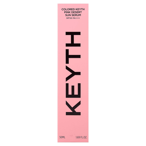 KEYTH, сыворотка для защиты от солнца с розовой текстурой, SPF 50 PA++++, 50 мл (1,69 жидк. унции)