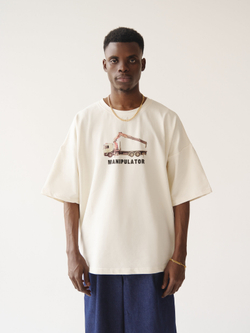 T-shirt MANIPULATOR Coconut Milk
