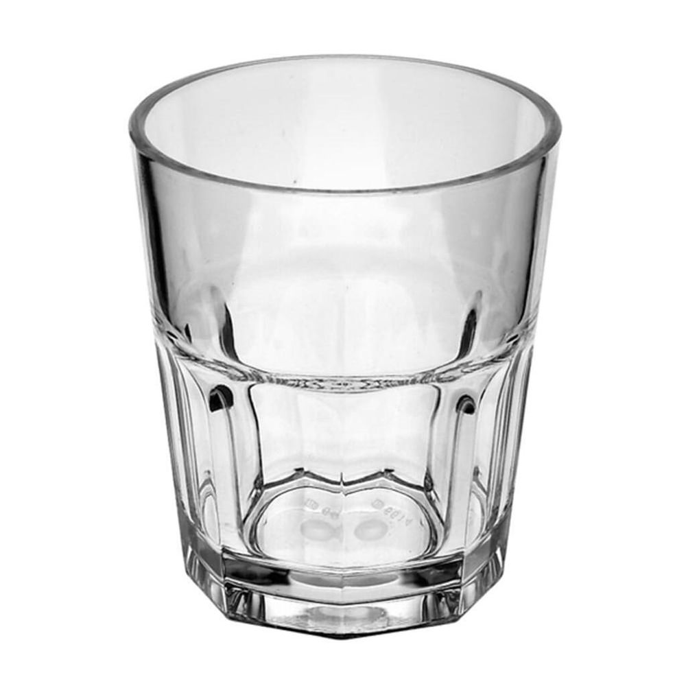 Стакан Олд Фэшн 130 мл Facets поликарбонат d 6,3/4,4 см h7,1 см P.L. [1]