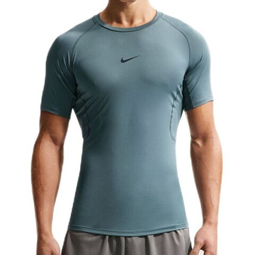 Компрессионная одежда Nike Pro Dri-FIT Tight Short-Sleeve Fitness - mineral slate/black