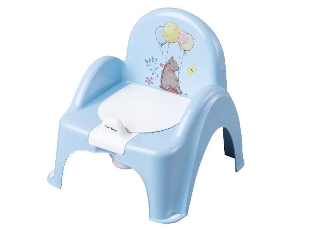 Горшок Стульчик  "Лесная Сказка"  (light blue-голубой)