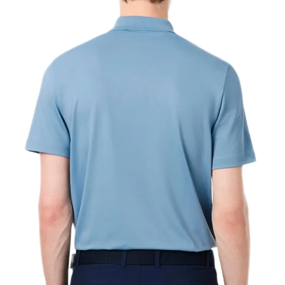 Мужское теннисное поло Lacoste Ultra Dry Stretch Golf - grayish blue