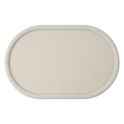 Коврик силиконовый Контур серо-бежевого цвета из коллекции Pets Essential, 29х45 см