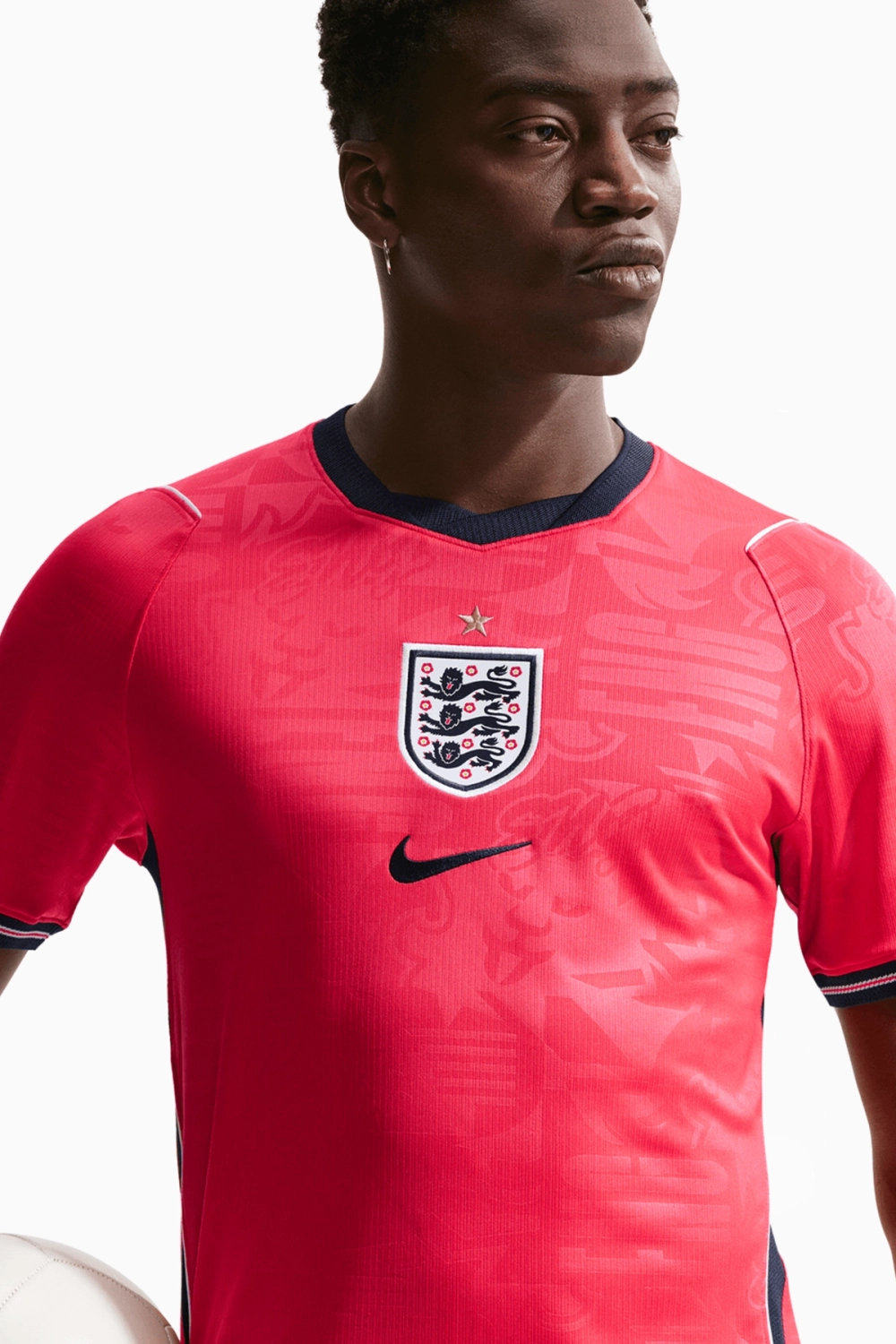Футболка Nike England 2026 Away Stadium - красный