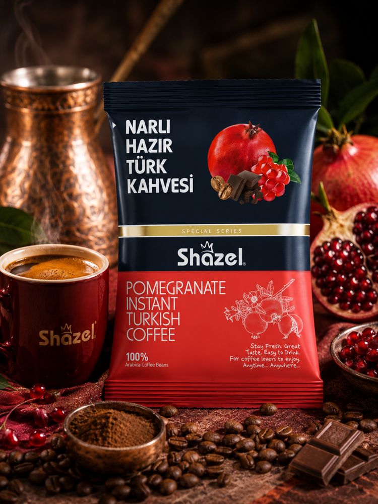Кофейный напиток Shazel Гранат 100 г x 4 шт