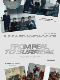Альбом HIGHLIGHT - FROM REAL TO SURREAL 6th Mini Album PHOTO BOOK 4 Version SET