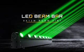 Световая панель Led beam bar 8*12w (RGBW)