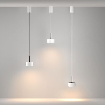 Подвесной светодиодный светильник 12W 4000К P102PL-12W4K-W белый Glare Maytoni