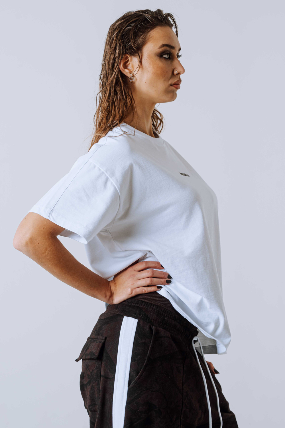 Футболка Relaxed Tee POWER 894 БЕЛАЯ