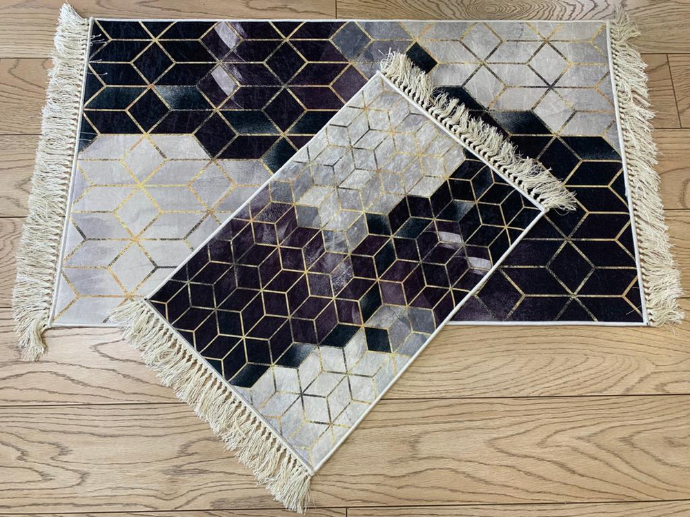 ZALEL Коврик decorative 2 предмета цифровая печать 60*100 deco 20