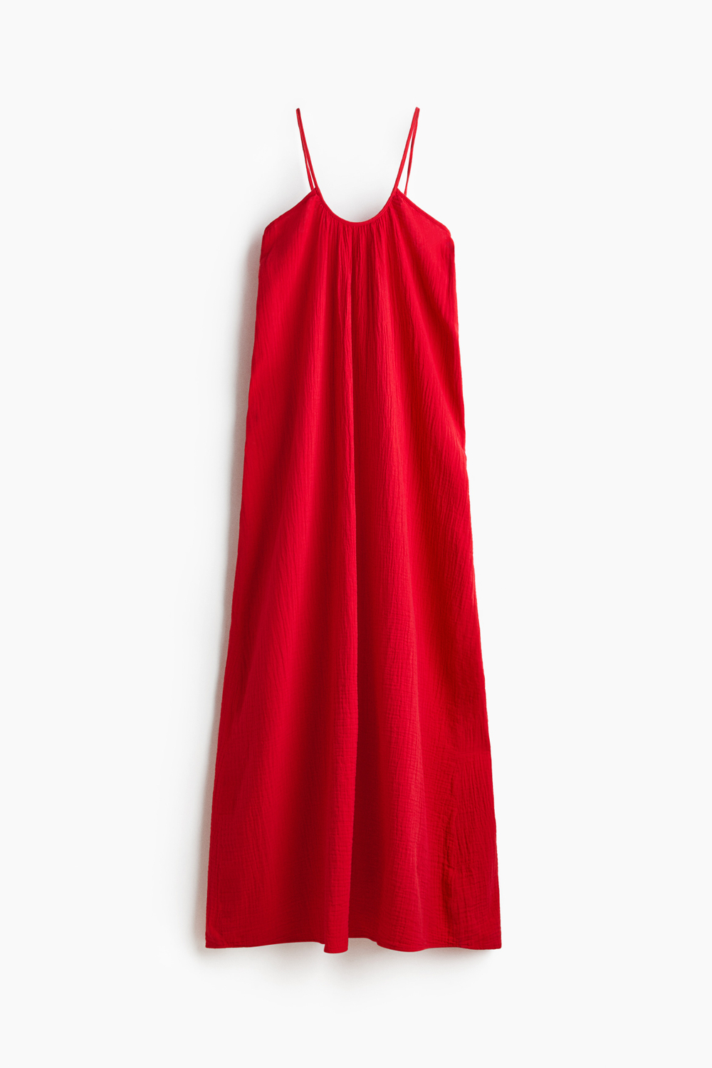 Пляжное платье из муслина — глубокий круглый вырез - H&M