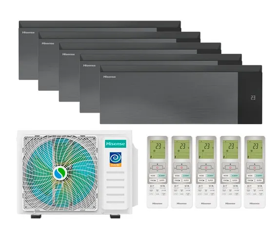 Мульти сплит-система Hisense 5 x AS-10UW4RWMQK00G(B) / AMW5-42U4RTA