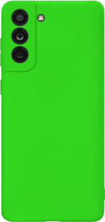 Мягкий Soft Touch чехол из силикона для SAMSUNG GALAXY S21 FE с бархатной подкладкой