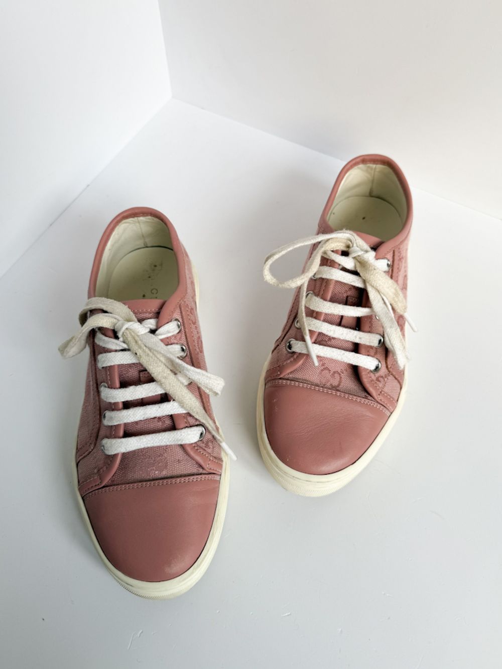 Комбинированные кеды Gucci, 35