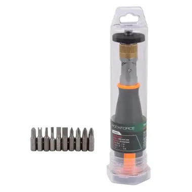 Отвертка реверсивная с набором бит RockFORCE RF-32810