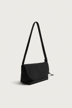 ZARA НЕЙЛОНОВАЯ СУМКА, ЧЕРНЫЙ