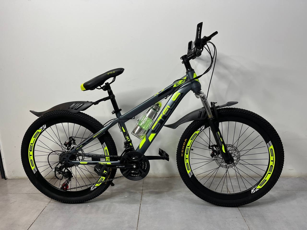 Велосипед S-MAKER S-MAKER M124-6 24 дюйм 2024 зеленый