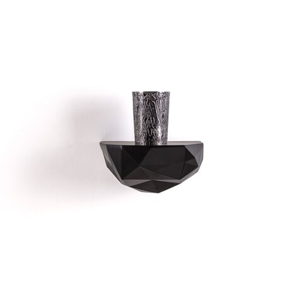 Полка Seletti Space Rock Small, черный