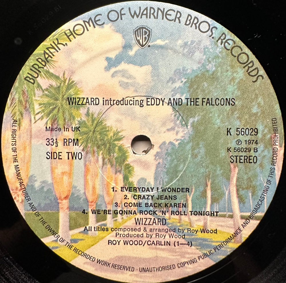 Wizzard - Introducing Eddy And The Falcons (Англия 1974г.)