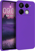 Мягкий Soft Touch чехол из силикона для INFINIX NOTE 40 PRO / 40 PRO PLUS с бархатной подкладкой