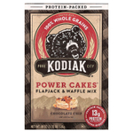 Kodiak Cakes, Power Cakes®, смесь для выпекания флапджека и вафель, с шоколадной крошкой, 510 г (18 унций)