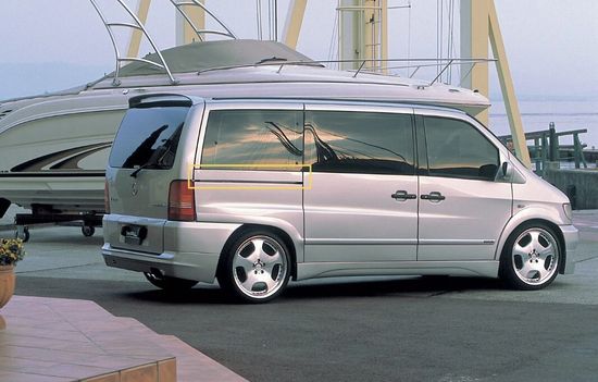 Накладка сдвижной двери для Mercedes Vito w638