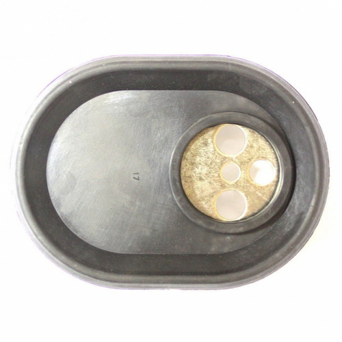 Фланец овальный RCA с прокладкой D83х115 мм.993012