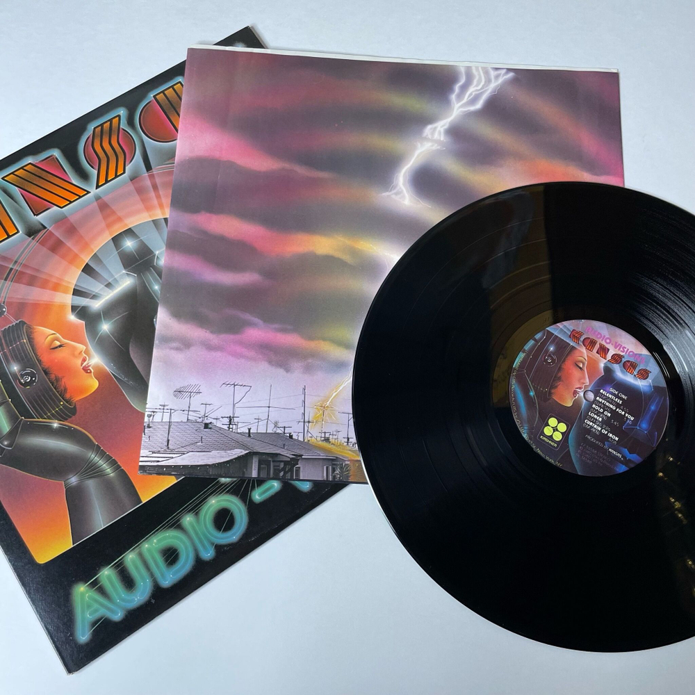 Винтажная виниловая пластинка LP Kansas Audio Visions (USA 1980) Got To Rock On