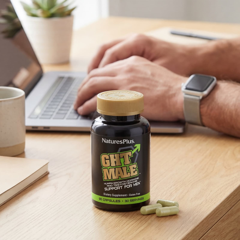NaturesPlus, GHT Male™, 90 капсул