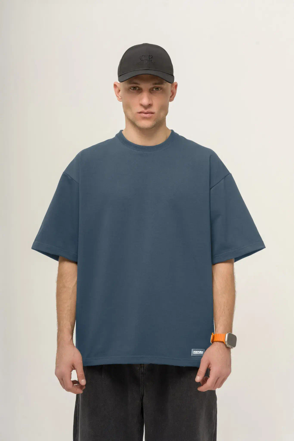 Футболка KUL'TURA OverSize "Basic" Синий