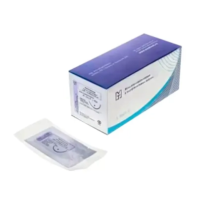 Капрон неокрашенный крученый М4 (1) 10 м катушка 20 шт