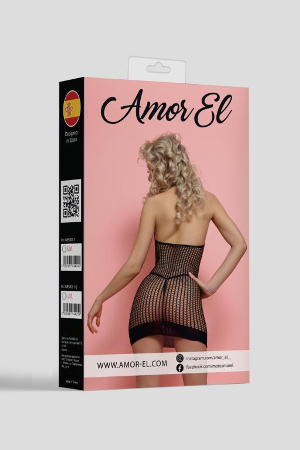 Amor EL - Мини-платье Rozas (S-L)