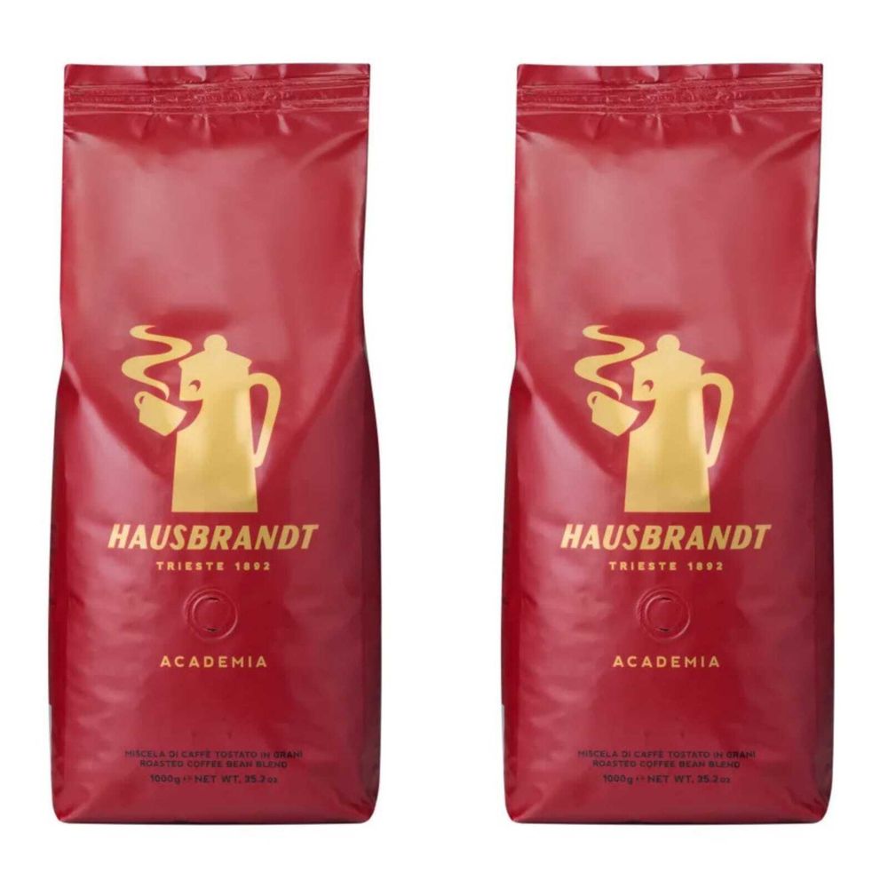 Кофе в зернах Hausbrandt Academia 1000 г, 2 шт