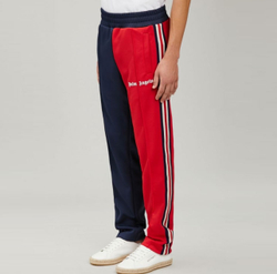 Palm Angels 2-tone Pants "Red Blue"