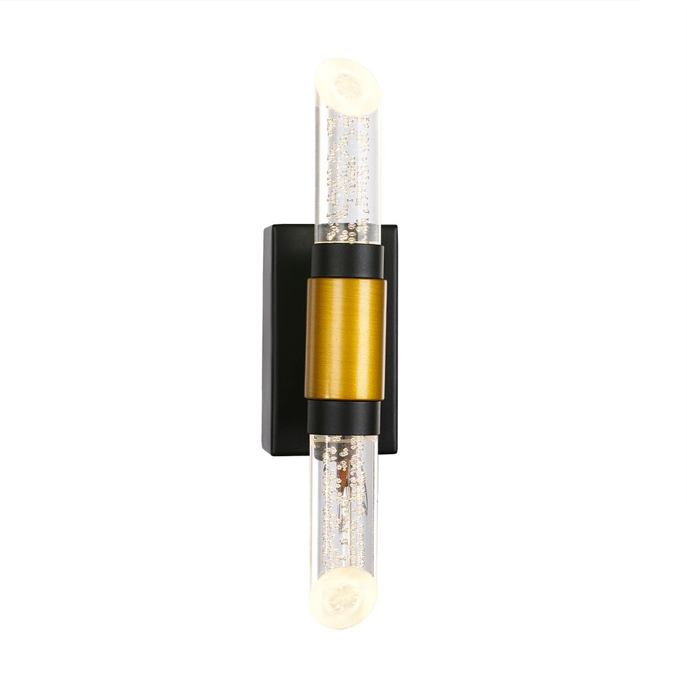 Настенный светильник MB18001040-2A gold/black