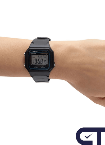 Casio W-217H-1A — унисекс наручные часы