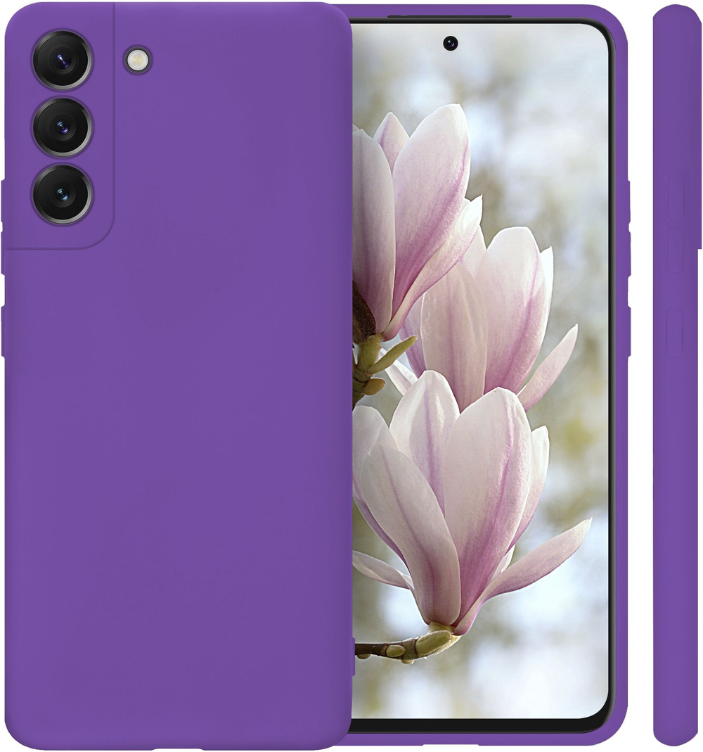 Мягкий Soft Touch чехол из силикона для SAMSUNG GALAXY S22 PLUS с бархатной подкладкой