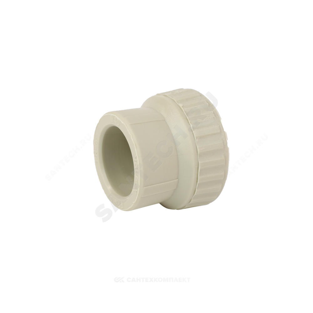 Муфта PP-R комбинированная серая Дн 25х1" ВР VALFEX 10129225Г
