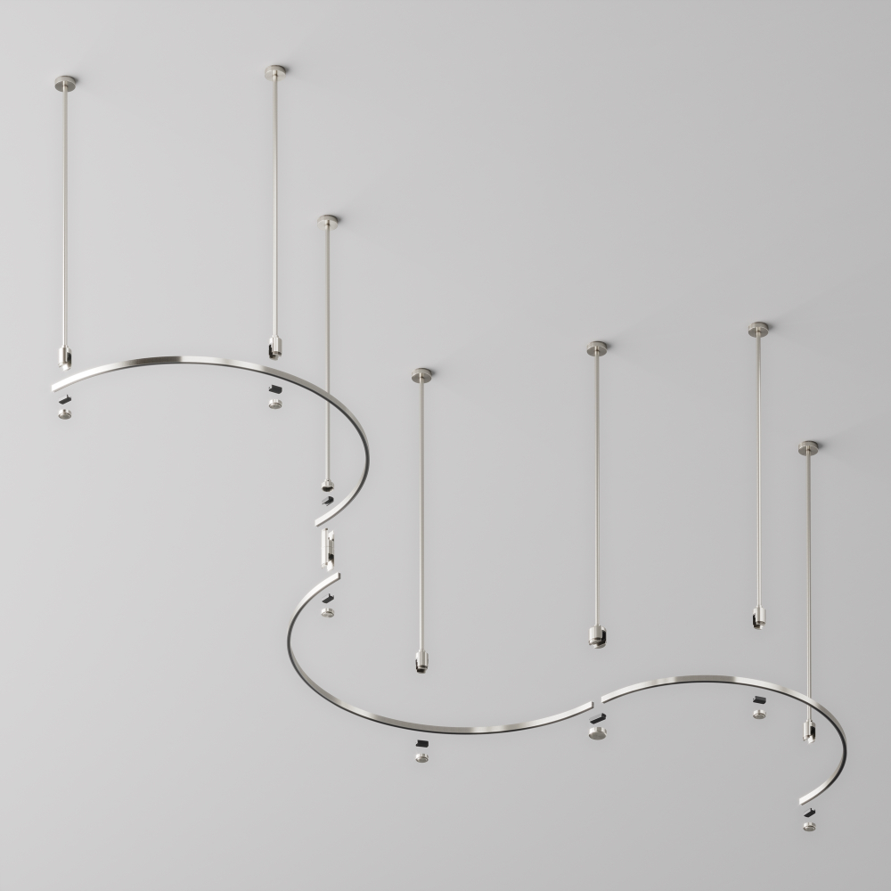 Шинопровод полукруг Maytoni FLARITY TRX154-SR-D650-PT, D650