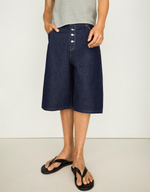 Мужские джинсовые бермуды barrel fit - BERSHKA