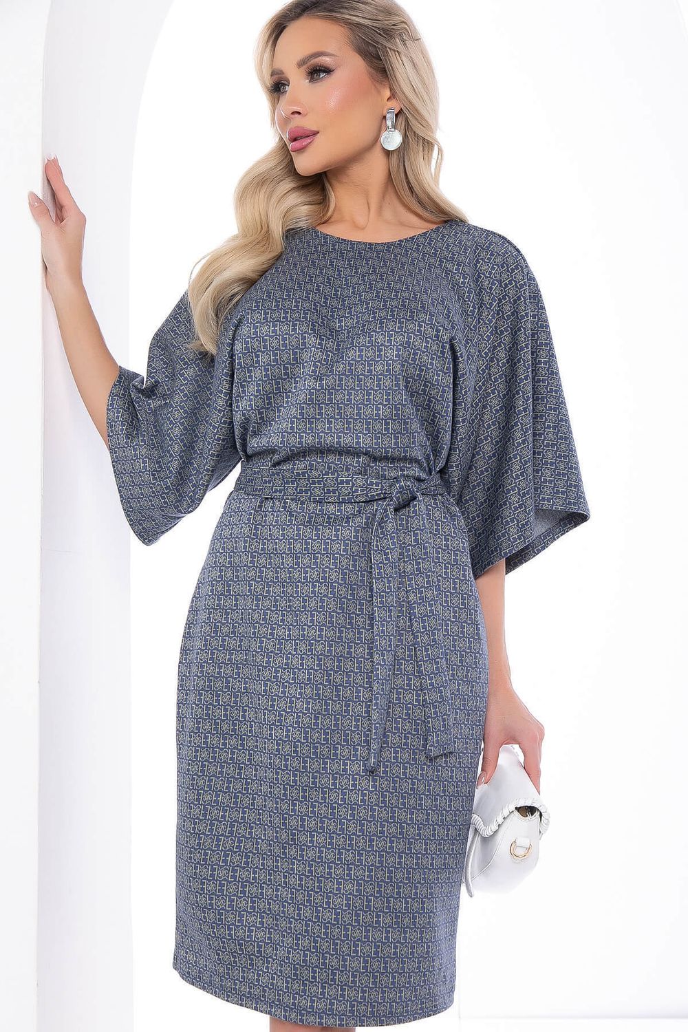 Платье "Наоми" (джинс) П9003 LT Collection (Акция)