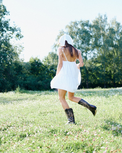 Short Cotton Sundress Lily