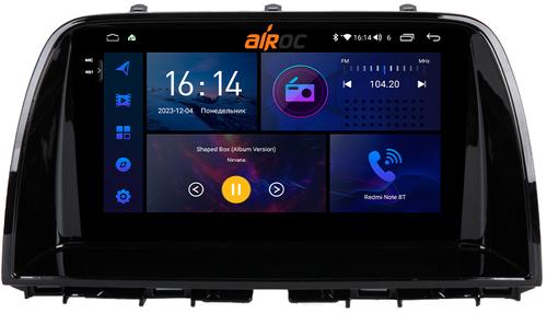 Магнитола для Mazda CX-5 2011-2017 - AIROC 2K RI-2410 Android 12, Быстрая, QLed+2K, CarPlay, SIM-слот