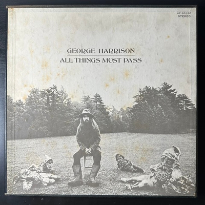 George Harrison ‎– All Things Must Pass 3LP (Япония 1974г.)